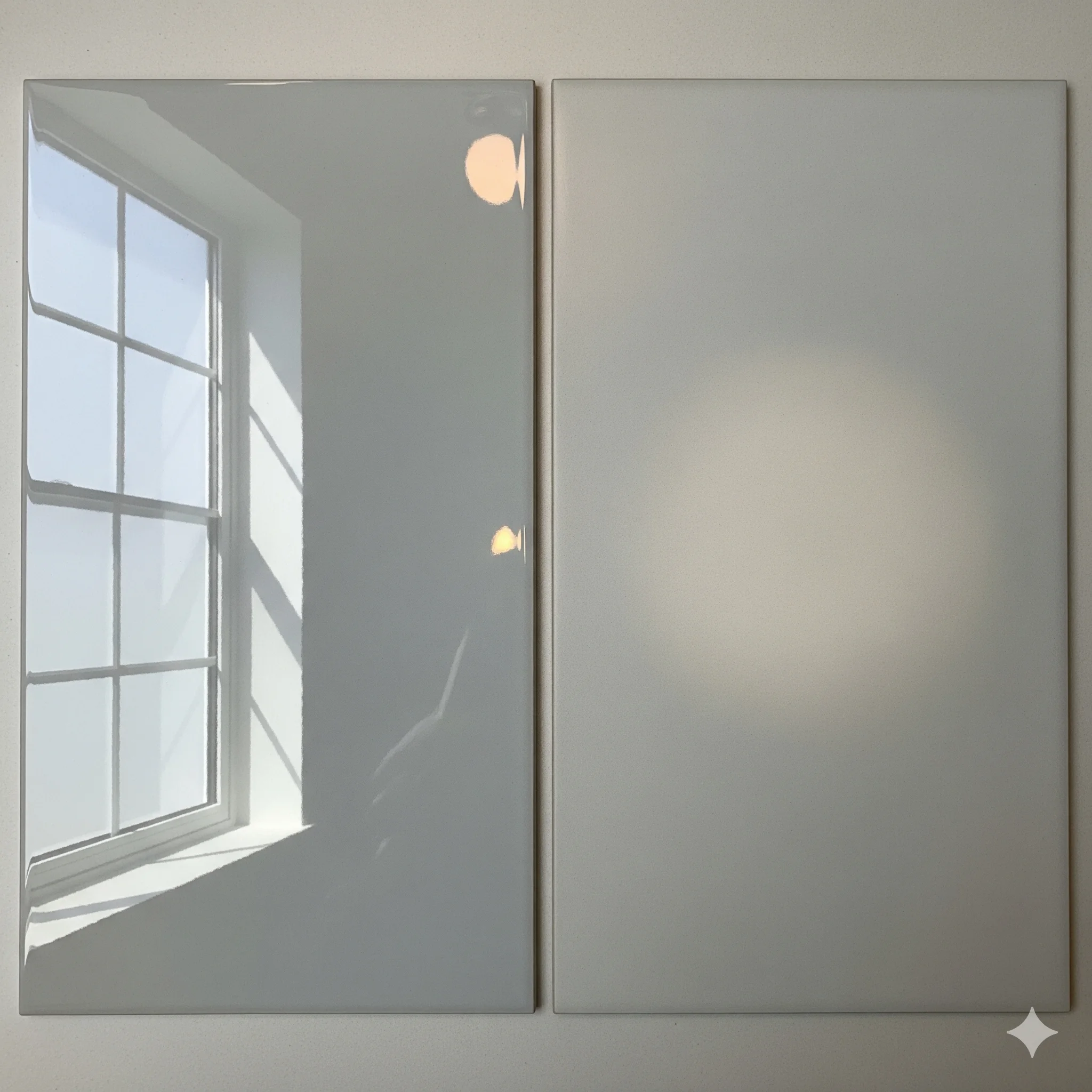 Finish and Size: Gloss vs. Matt