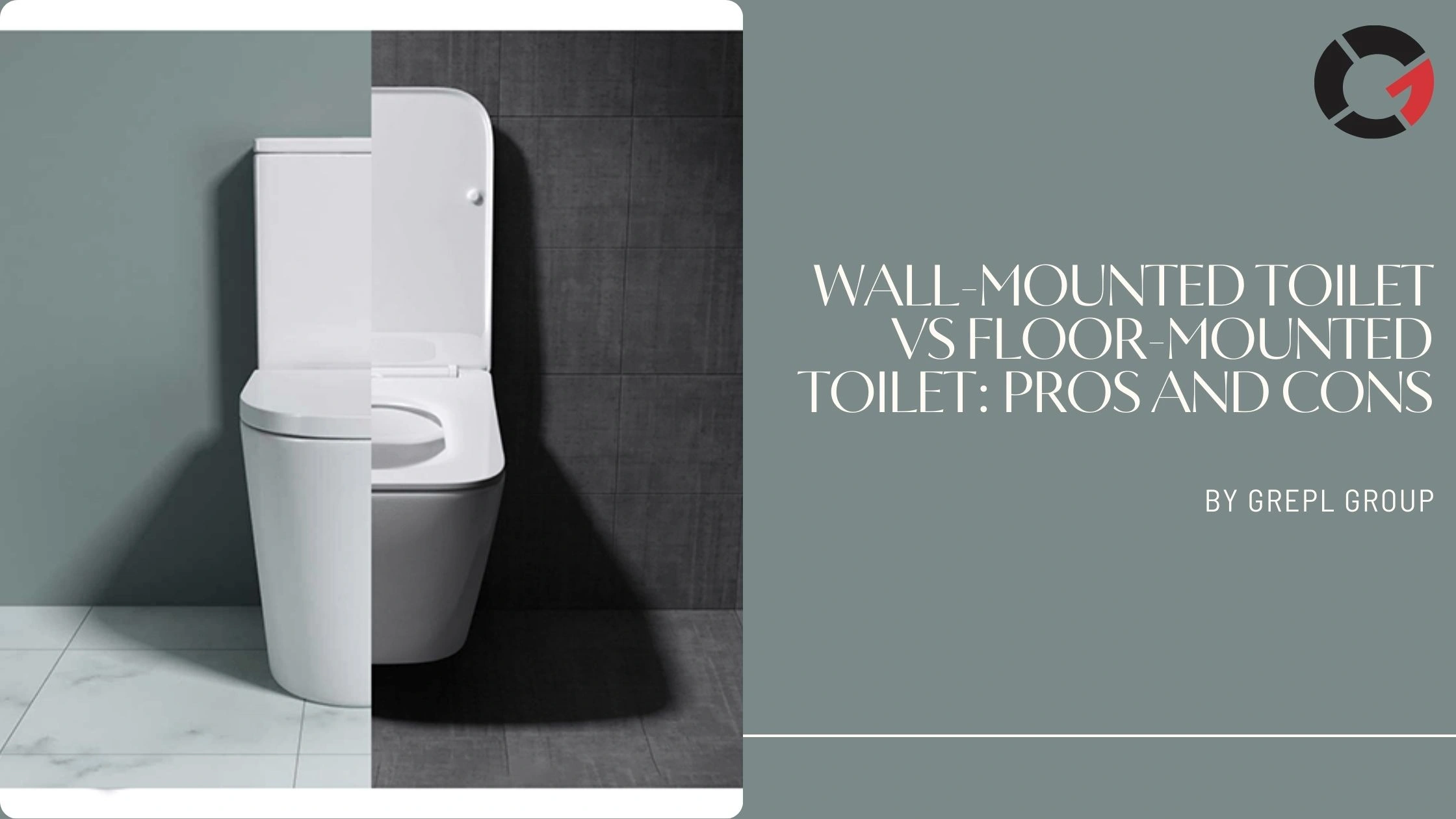 Wall-Mounted Toilet vs Floor-Mounted Toilet