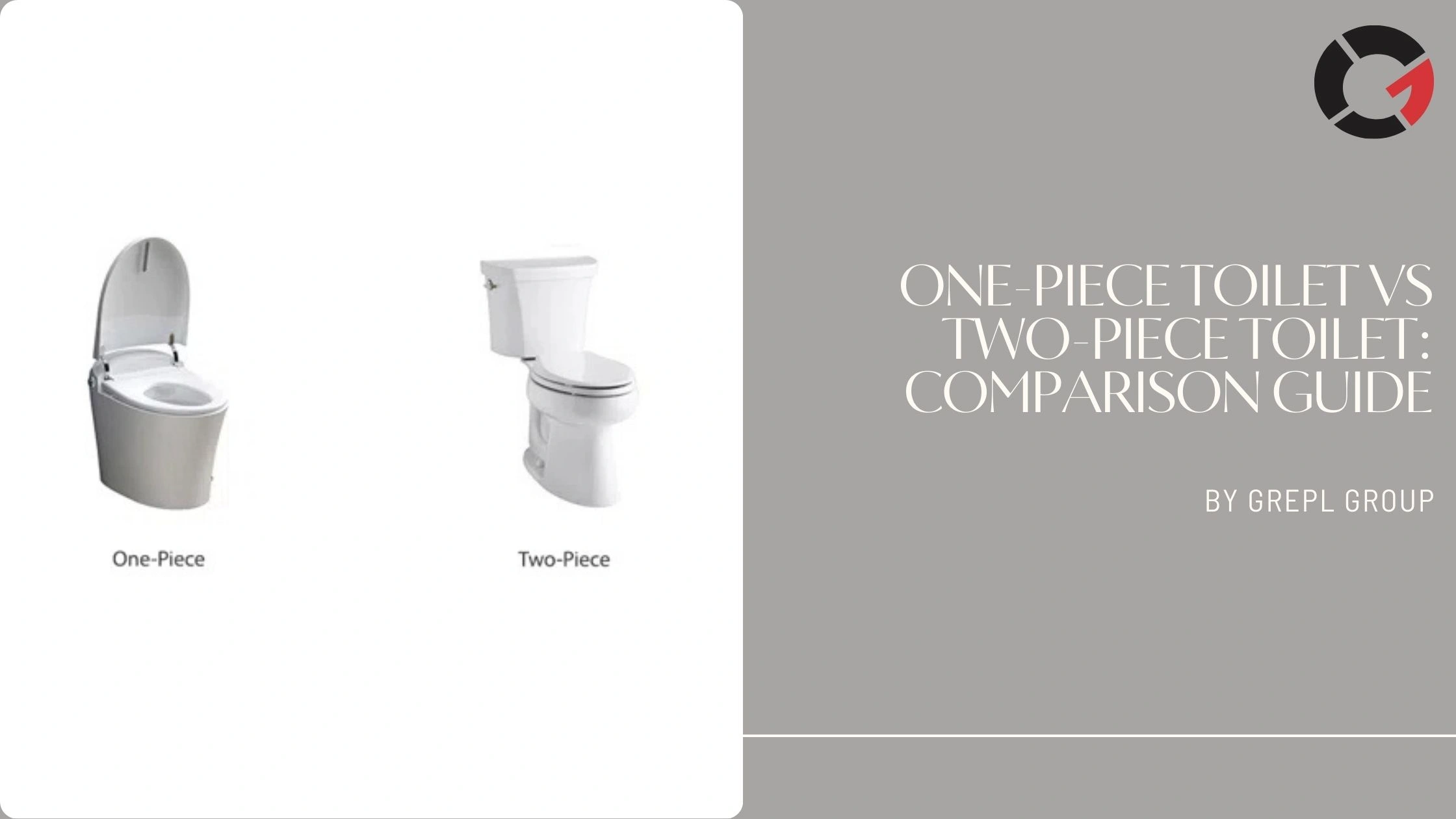 One-Piece Toilet vs Two-Piece Toilet