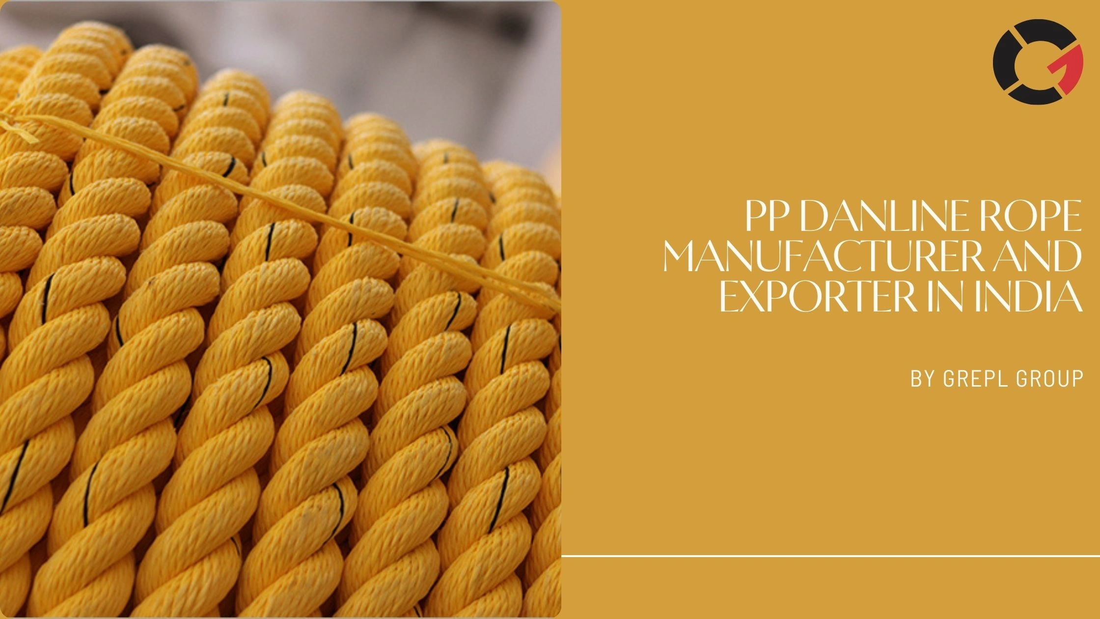 PP Danline Rope Manufacturer and Exporter in India