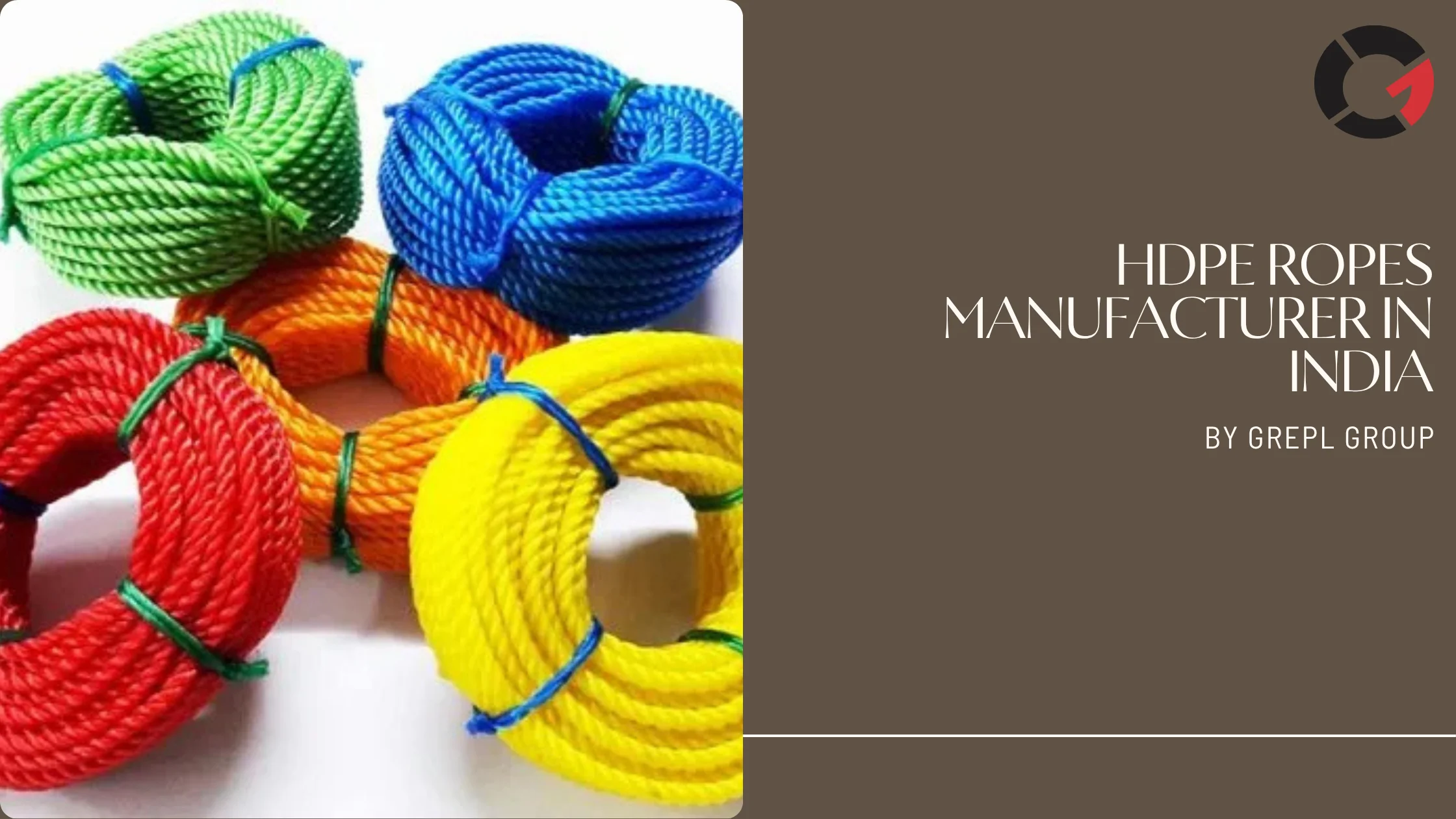 HDPE Ropes Manufacturer in India