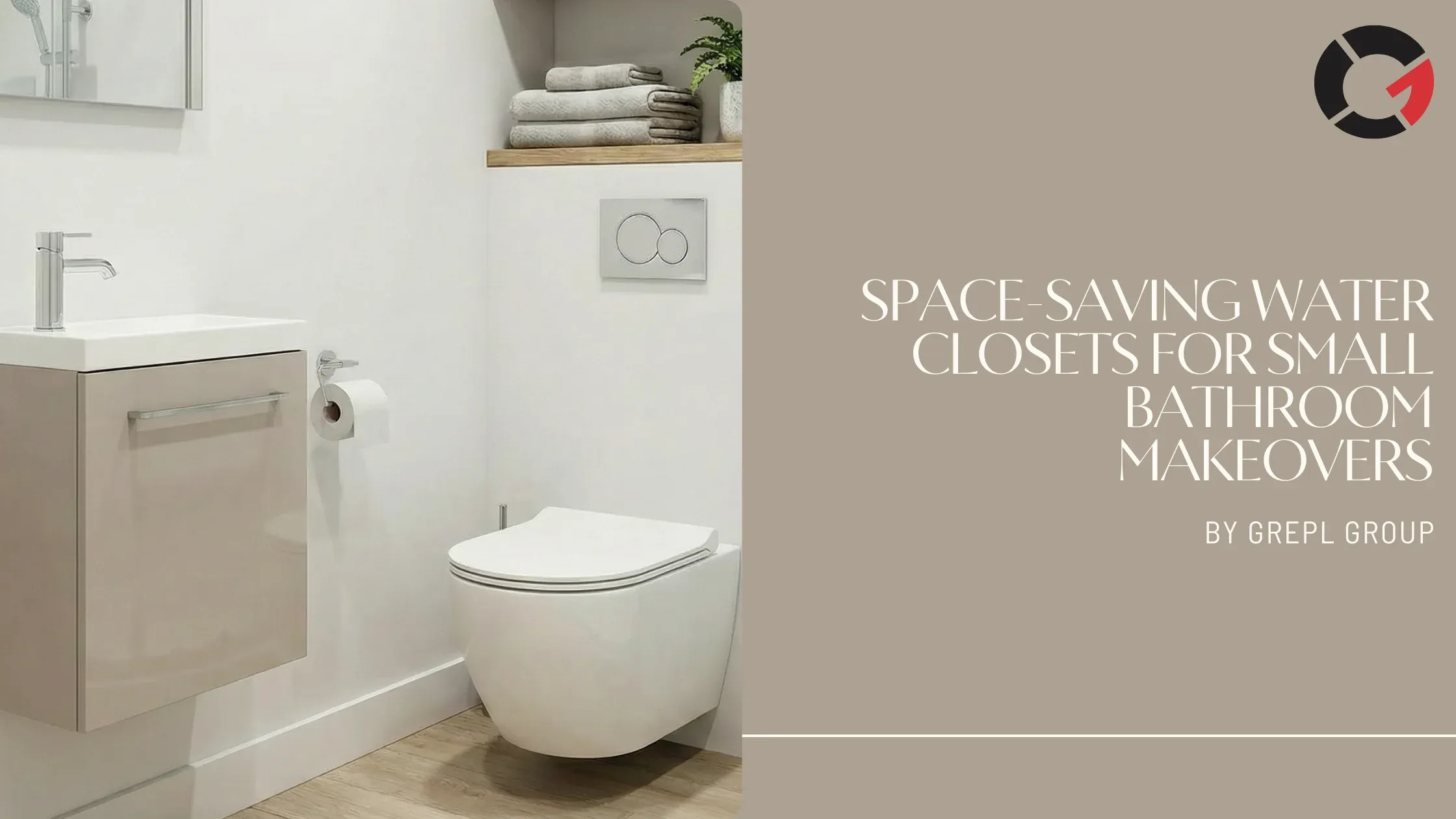 Space-Saving Water Closets for Small Bathroom Makeovers